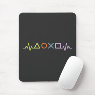 Gamer Heartbeat Controller Pulse Muismat