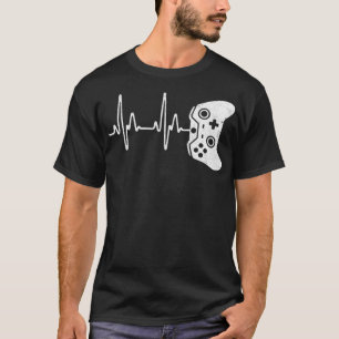 Gamer Heartbeat Videogame Liefhebber Gift _2 T-shirt