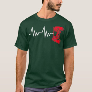 Gamer Heartline Video Gaming Controller met een T-shirt