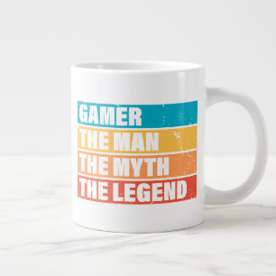 Gamer. Het Man. De mythe. De Legende. Grote Koffiekop