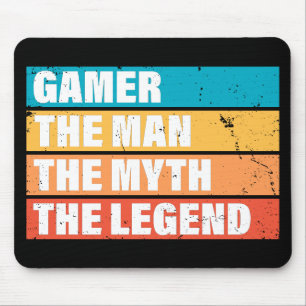 Gamer. Het Man. De mythe. De legende. Muismat