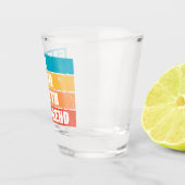 Gamer. Het Man. De mythe. De Legende. Shot Glas (Rechts)