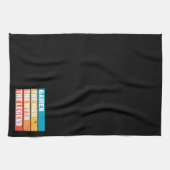 Gamer. Het Man. De mythe. De Legende. Theedoek (Horizontaal)