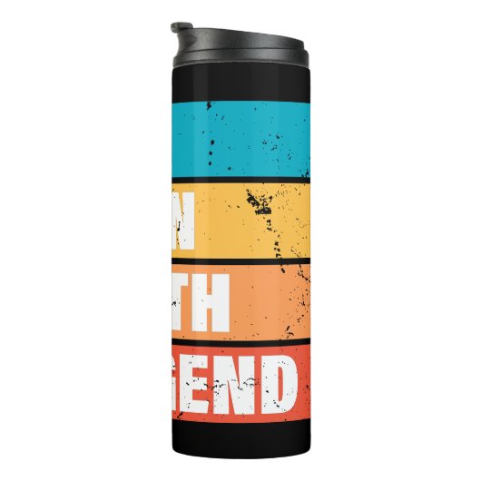 Gamer. Het Man. De mythe. De Legende. Thermosbeker (Geroteerd rechts)