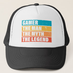 Gamer. Het Man. De mythe. De legende. Trucker Pet