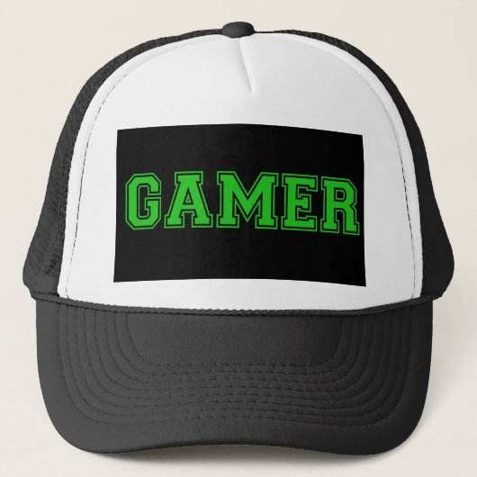 Gamer het meest gewenst trucker pet (Voorkant)