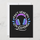 Gamer I Am Gaming Kaart (Voorkant)
