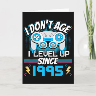 Gamer I Don't Age I Level Up beroemd gemaakt door Kaart