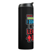 Gamer I Just Level Up Thermosbeker (Gedraaid links)