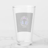 Gamer ik ben aan het gamen glas (Achterkant)