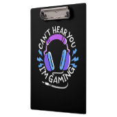 Gamer ik ben aan het gamen klembord (Links)