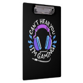 Gamer ik ben aan het gamen klembord (Rechts)