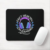 Gamer ik ben aan het gamen muismat (Met muis)