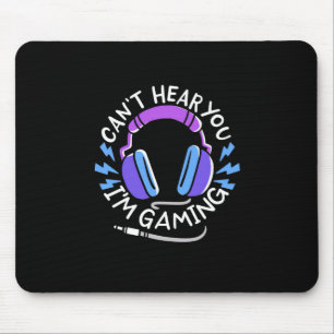 Gamer ik ben aan het gamen muismat