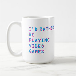 Gamer “Ik Speel Liever Videogames” Koffiemok