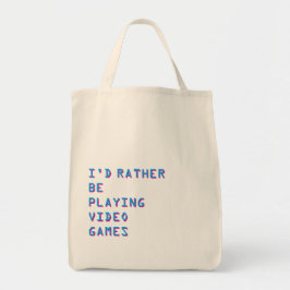 Gamer “Ik Speel Liever Videogames” Tote Bag