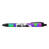 "GAMER"-INKTPEN ZWARTE INKT PEN (Bovenkant)