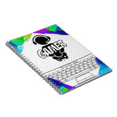 "Gamer" IPAD HOES Notitieboek (Rechterzijde)