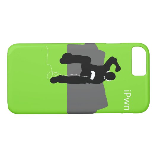 Gamer iPhone 7 hoesje (Achterkant (Horizontaal))