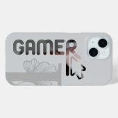 GAMER iPhone-hoesjes Trend Abstract Zwart Poedery Case-Mate iPhone Case (Achterkant (horizontaal))