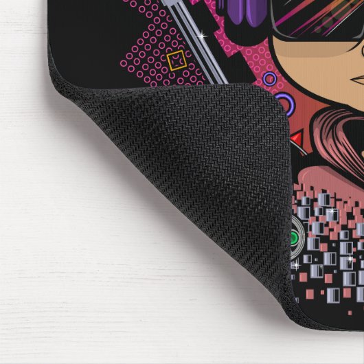 Gamer Jongen Muismat (Hoek)