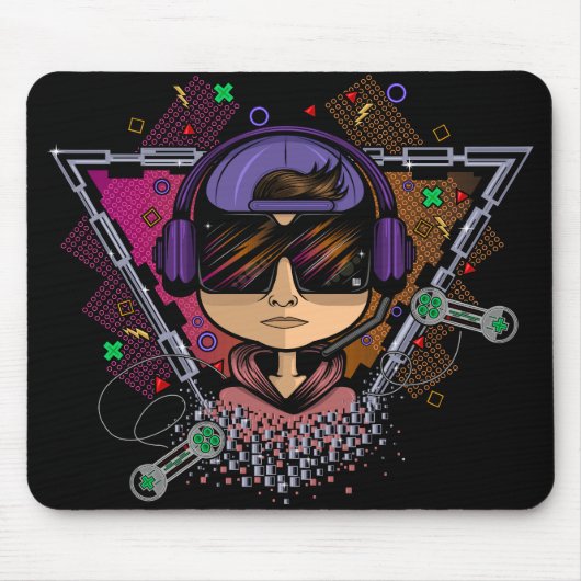 Gamer Jongen Muismat (Voorkant)