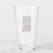 Gamer Kat Niveau Omhoog Glas (Achterkant)
