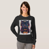 Gamer Kat Niveau Omhoog T-shirt (Voorkant volledig)