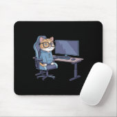 Gamer Kat Squad Grappige Meme 1  Muismat (Met muis)