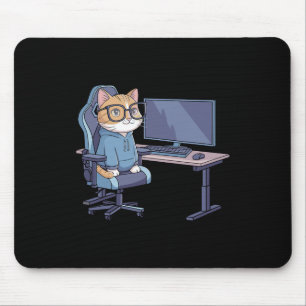 Gamer Kat Squad Grappige Meme Muismat