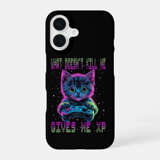Gamer Kat XP iPhone 16 Hoesje (Achterkant)