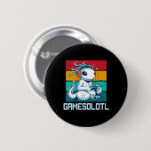 Gamer Kawaii Anime B Ronde Button 5,7 Cm (Voorkant /achterkant)