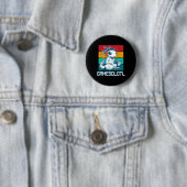 Gamer Kawaii Anime B Ronde Button 5,7 Cm (In situ)