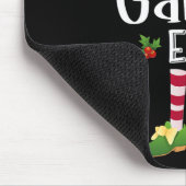 Gamer Kerst Elf Matching Pyjama Kerstfeest  Muismat (Hoek)