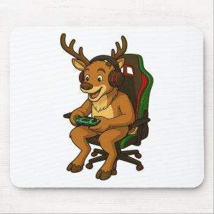 Gamer Kerst Rendier Gaming Videospel Jongens Gi Muismat