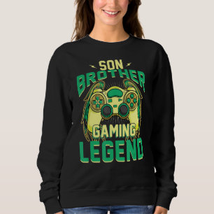 Gamer-kerstvideo Game-gamers Tiener Trui