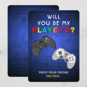 Gamer Kinder Classroom Video Game Valentijnsdag Feestdagenkaart (Voorkant / Achterkant)