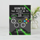 Gamer Kind's Videospel Verjaardag Kaart (Staand voorkant)