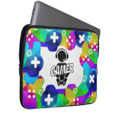 "GAMER"-LAPTOP NEOPREEN-HOESJE LAPTOP SLEEVE (Voorkant Rechts)