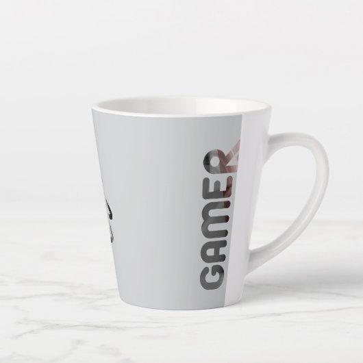 GAMER Latte Mok Abstracte Trend Interieur Decor (Rechts)