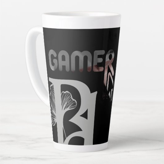 GAMER Latte Mok Abstracte Trend Interieur Decor (Linkerhoek)