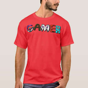 Gamer Letters T-shirt