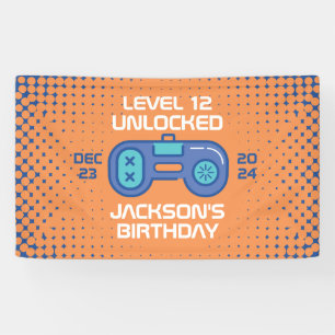Gamer Level Unlocked Video Games Boy's Birthday Spandoek