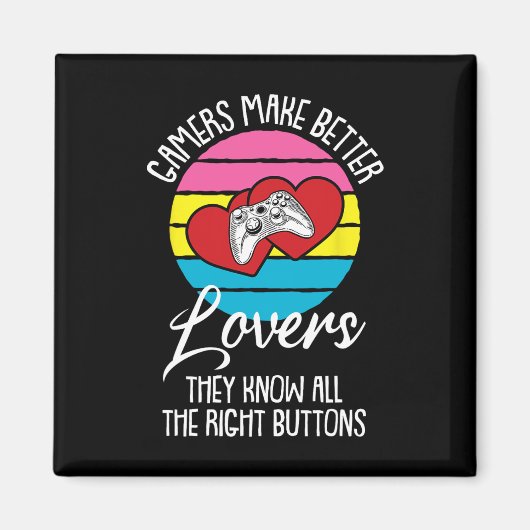 Gamer Lgbt-q Panual Pride Videogame Controller Ga Magneet (Voorkant)