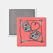 Gamer Liefde magneet (Voorkant / Achterkant)