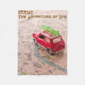 Gamer Life Adventure with Zeemz TTRPG Tabletop Fleece Deken (Voorkant)