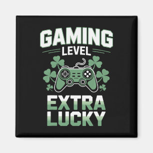 Gamer Life Gaming Niveau Extra Gelukkig Voor Conso Magneet
