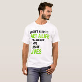 Gamer Lives T-shirt (Voorkant volledig)