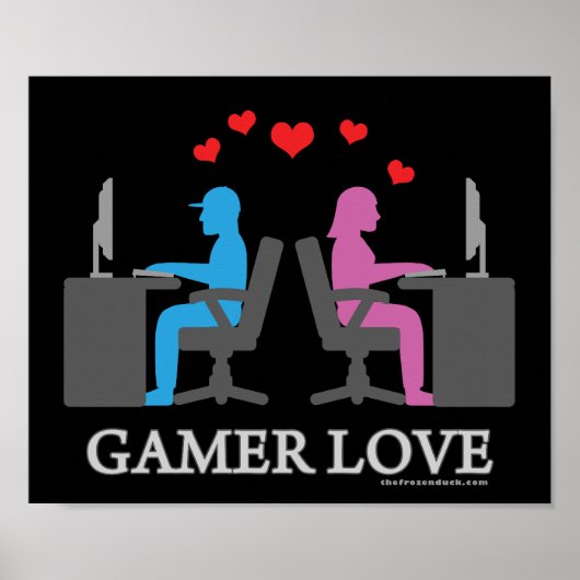 Gamer Love Poster (Voorkant)