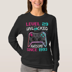 Gamer Man 29 jaar oud Geweldige sinds 1999 T-shirt